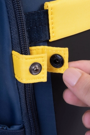 Backpack S Mavi Ledli Ekran App Kontrollü Akıllı Sırt Çanta